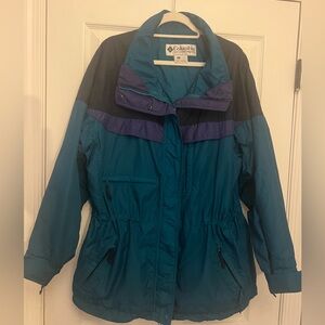 Vintage Columbia Sportswear Women's Blue Jacket- L